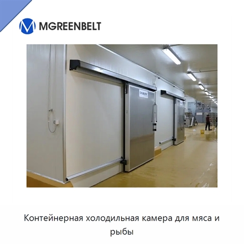 Контейнерная холодильная камера для мяса и рыбы
