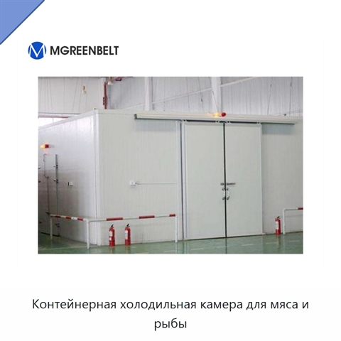 Контейнерная холодильная камера для мяса и рыбы
