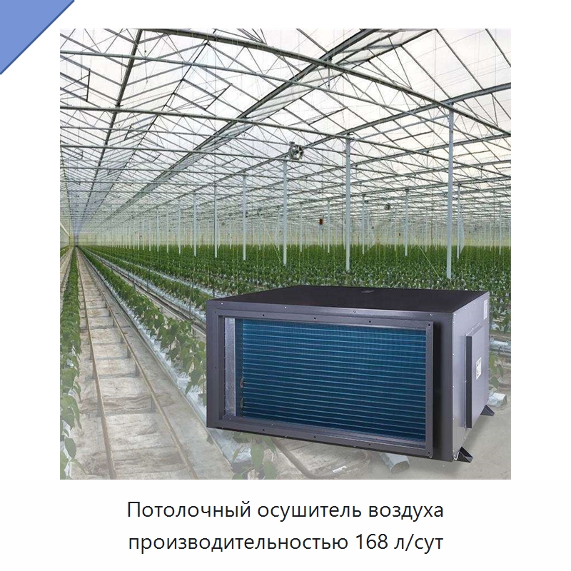 Потолочный осушитель воздуха производительностью 168 л/сут