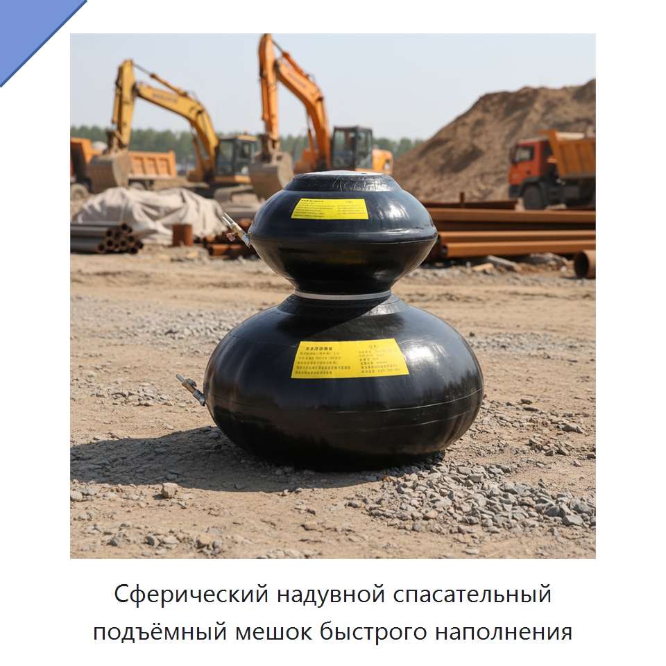 Сферический надувной спасательный подъёмный мешок быстрого наполнения — Специальные водно-спасательные средства