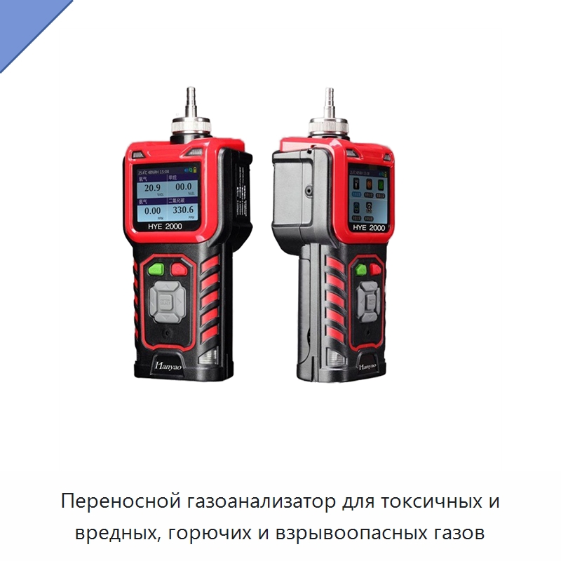 Переносной газоанализатор для токсичных и вредных, горючих и взрывоопасных газов — Газоанализаторы
