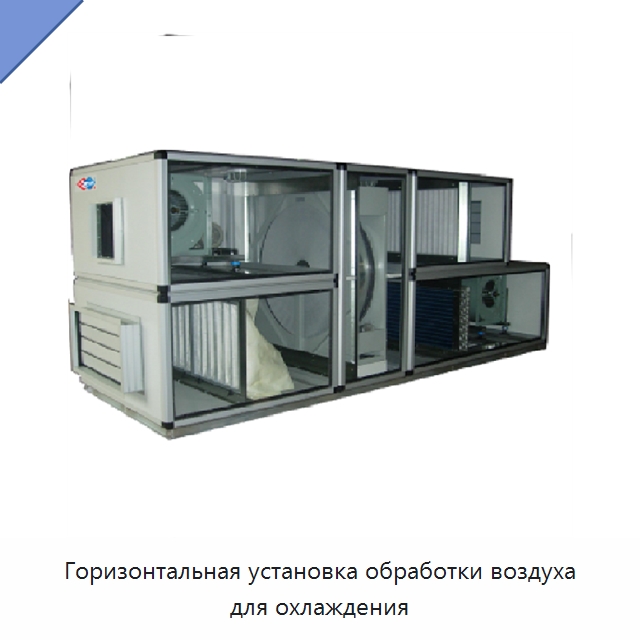 Горизонтальная установка обработки воздуха для охлаждения — Кондиционеры