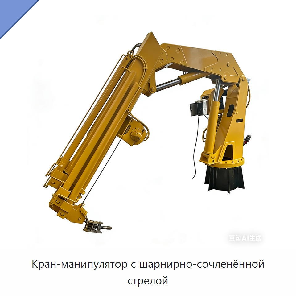 Кран-манипулятор с шарнирно-сочленённой стрелой — Специальное подъемно-транспортное оборудование