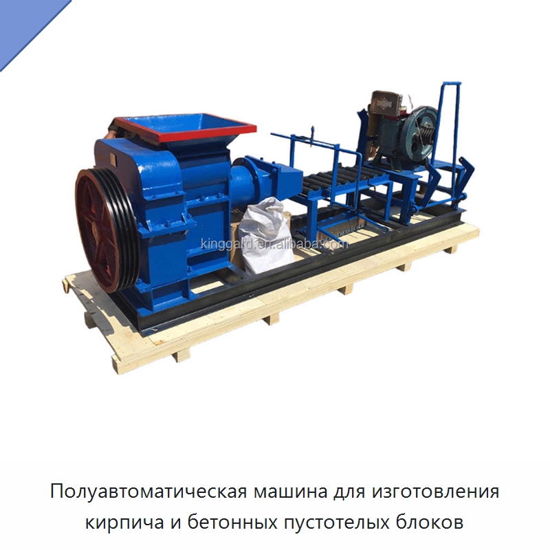 Полуавтоматическая машина для изготовления кирпича и бетонных пустотелых блоков — Специальные машины и промышленное оборудование