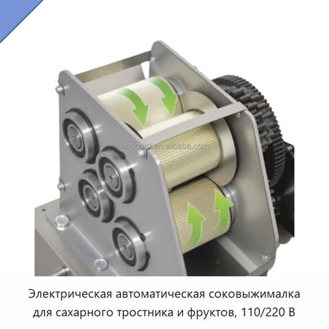 Электрическая автоматическая соковыжималка для сахарного тростника и фруктов, 110/220 В