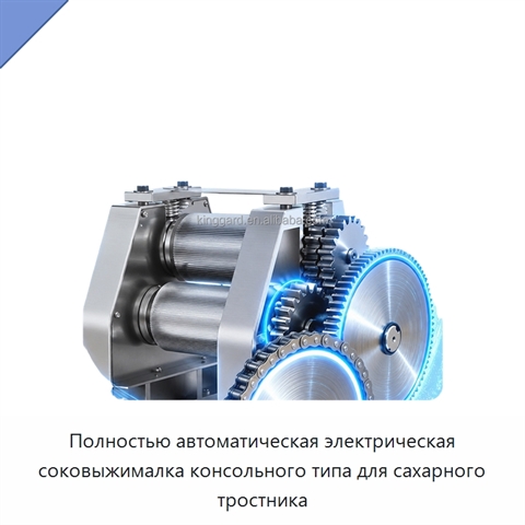 Полностью автоматическая электрическая соковыжималка консольного типа для сахарного тростника