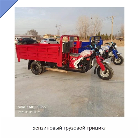 Бензиновый грузовой трицикл