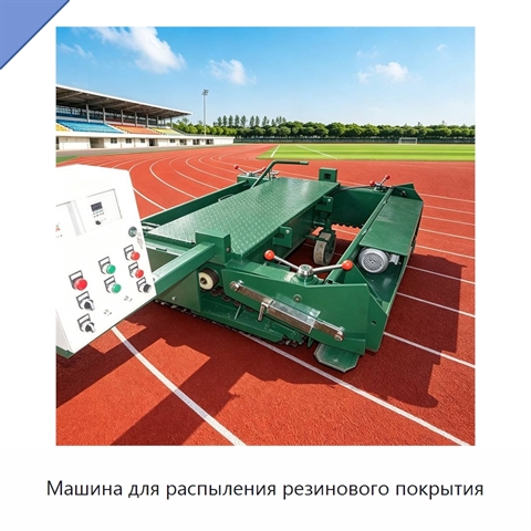 Машина для распыления резинового покрытия