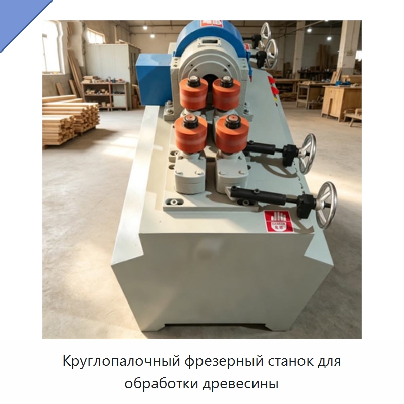 Круглопалочный фрезерный станок для обработки древесины — Специальное деревообрабатывающее оборудование
