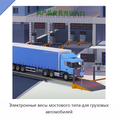 Электронные весы мостового типа для грузовых автомобилей
