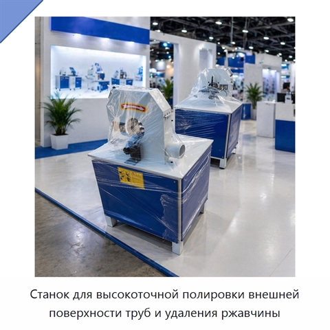 Станок для высокоточной полировки внешней поверхности труб и удаления ржавчины