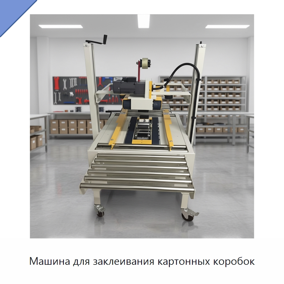 Машина для заклеивания картонных коробок — Запаечные машины