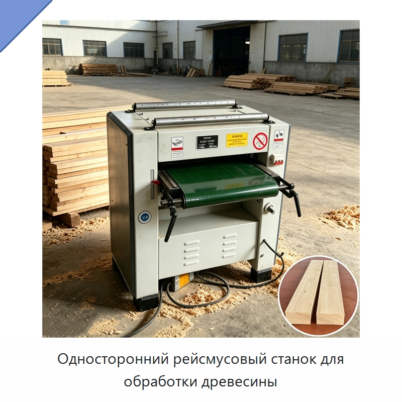 Односторонний рейсмусовый станок для обработки древесины — Строгальные станки по дереву