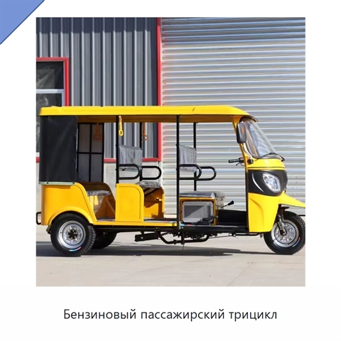 Бензиновый пассажирский трицикл