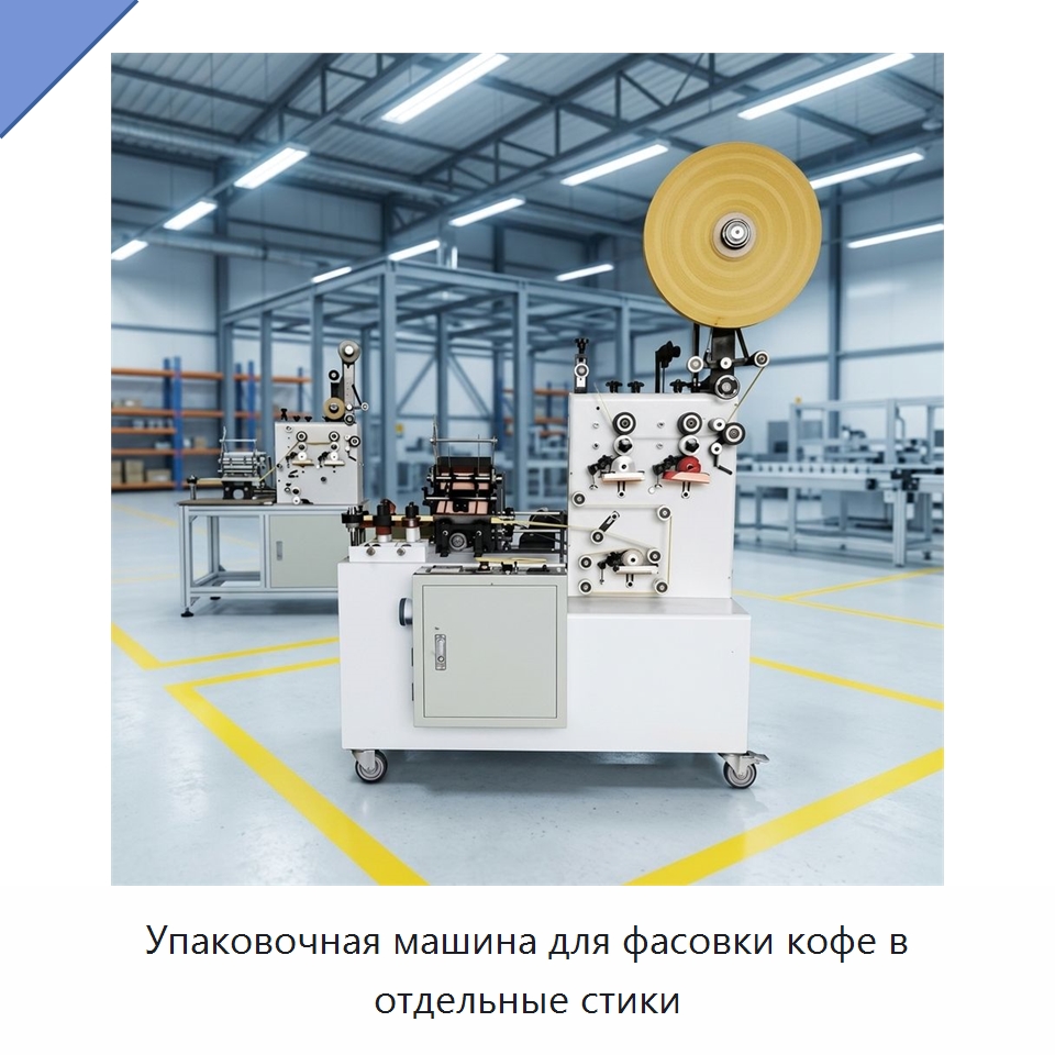 Упаковочная машина для фасовки кофе в отдельные стики — Многофункциональные упаковочные машины