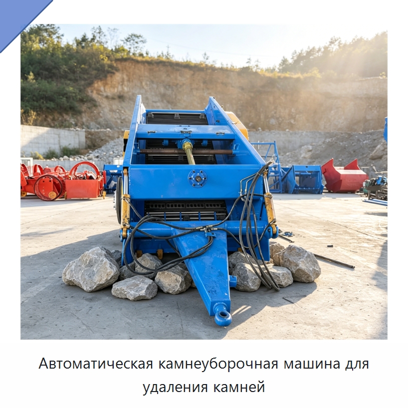 Автоматическая камнеуборочная машина для удаления камней — Специальная сельскохозяйственная техника