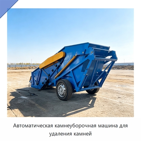 Автоматическая камнеуборочная машина для удаления камней
