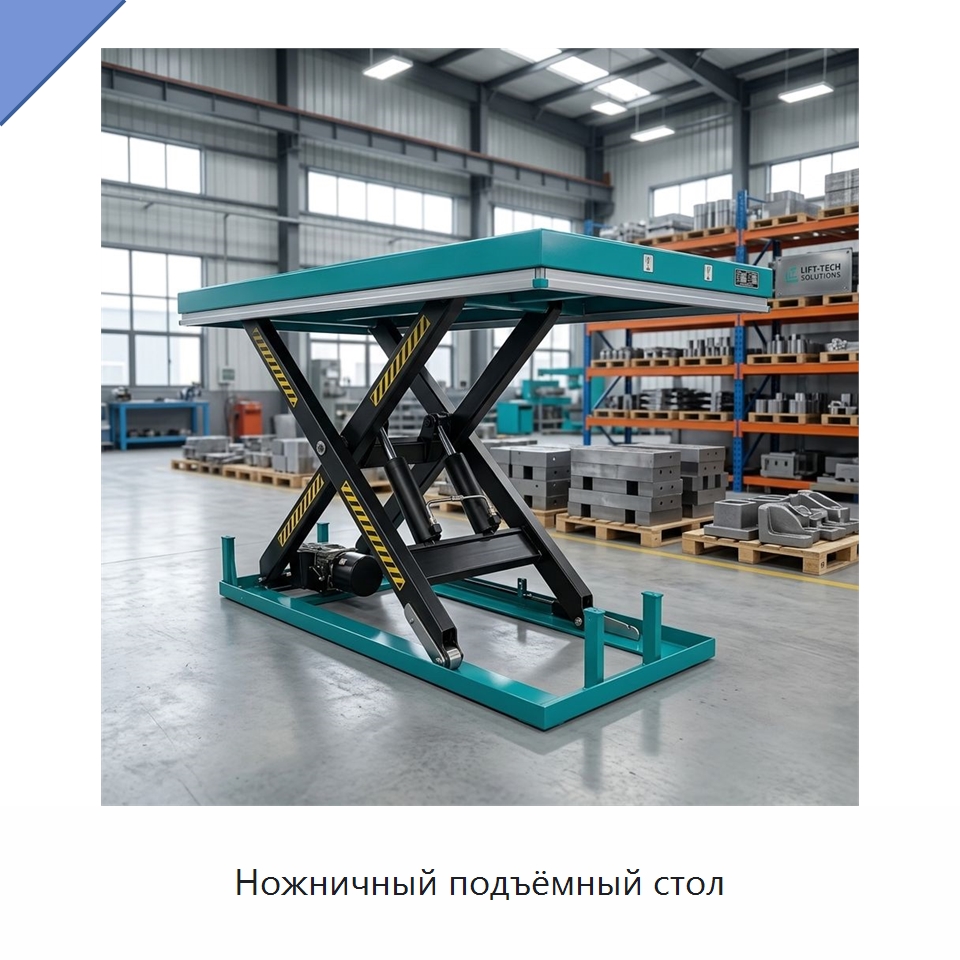 Ножничный подъёмный стол — Подъемные столы