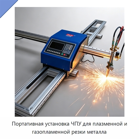 Портативная установка ЧПУ для плазменной и газопламенной резки металла