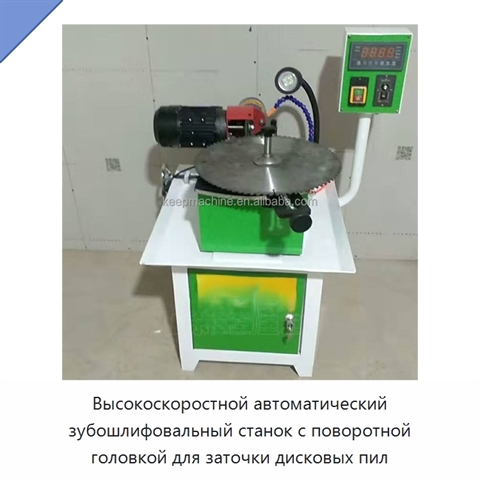 Высокоскоростной автоматический зубошлифовальный станок с поворотной головкой для заточки дисковых пил