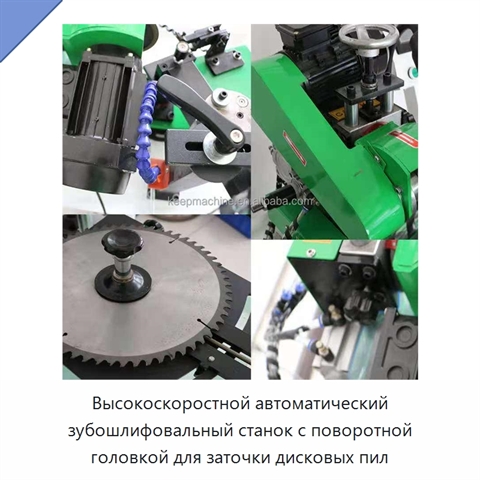 Высокоскоростной автоматический зубошлифовальный станок с поворотной головкой для заточки дисковых пил
