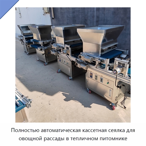Полностью автоматическая кассетная сеялка для овощной рассады в тепличном питомнике