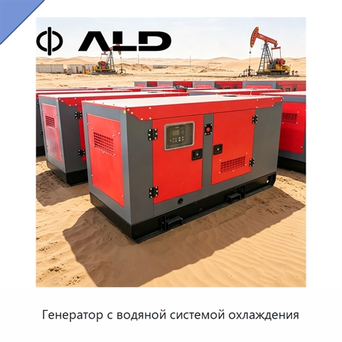 Генератор с водяной системой охлаждения