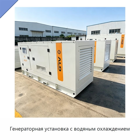 Генераторная установка с водяным охлаждением