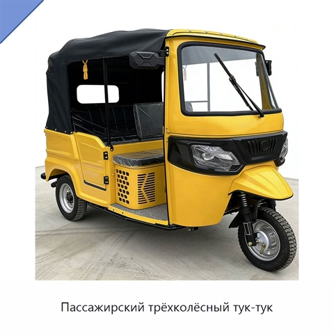 Пассажирский трёхколёсный тук-тук