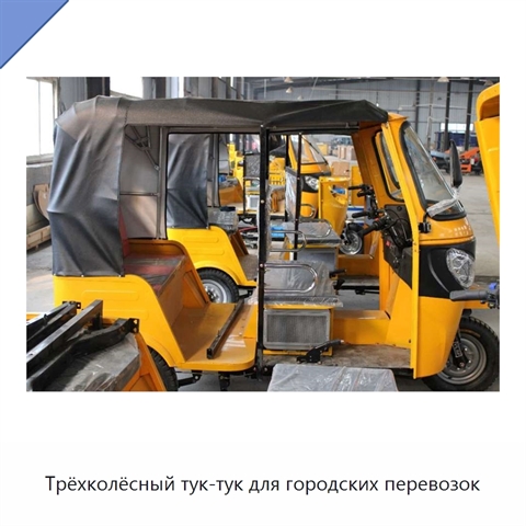 Трёхколёсный тук-тук для городских перевозок