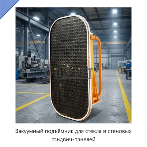 Вакуумный подъёмник для стекла и стеновых сэндвич-панелей