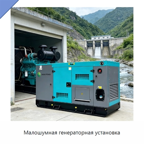 Малошумная генераторная установка