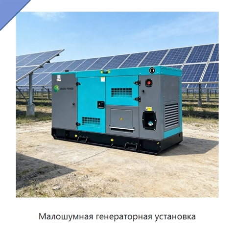 Малошумная генераторная установка