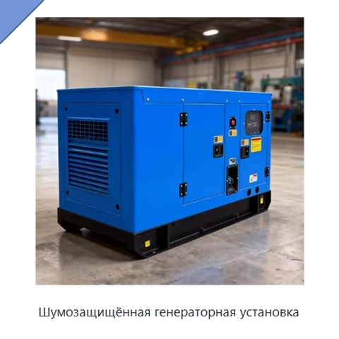 Шумозащищённая генераторная установка