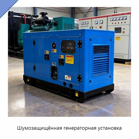 Шумозащищённая генераторная установка