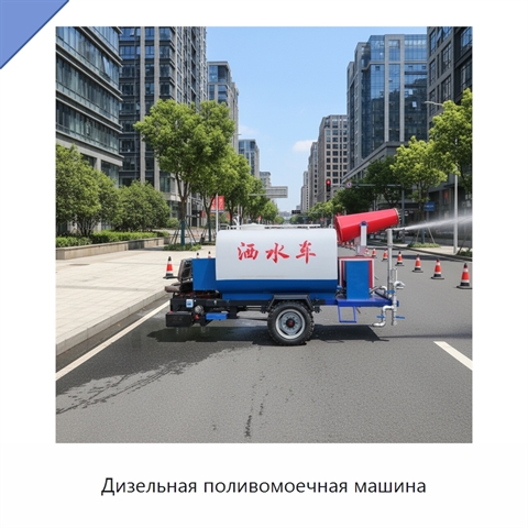 Дизельная поливомоечная машина