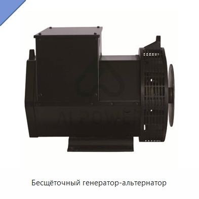 Бесщёточный генератор-альтернатор