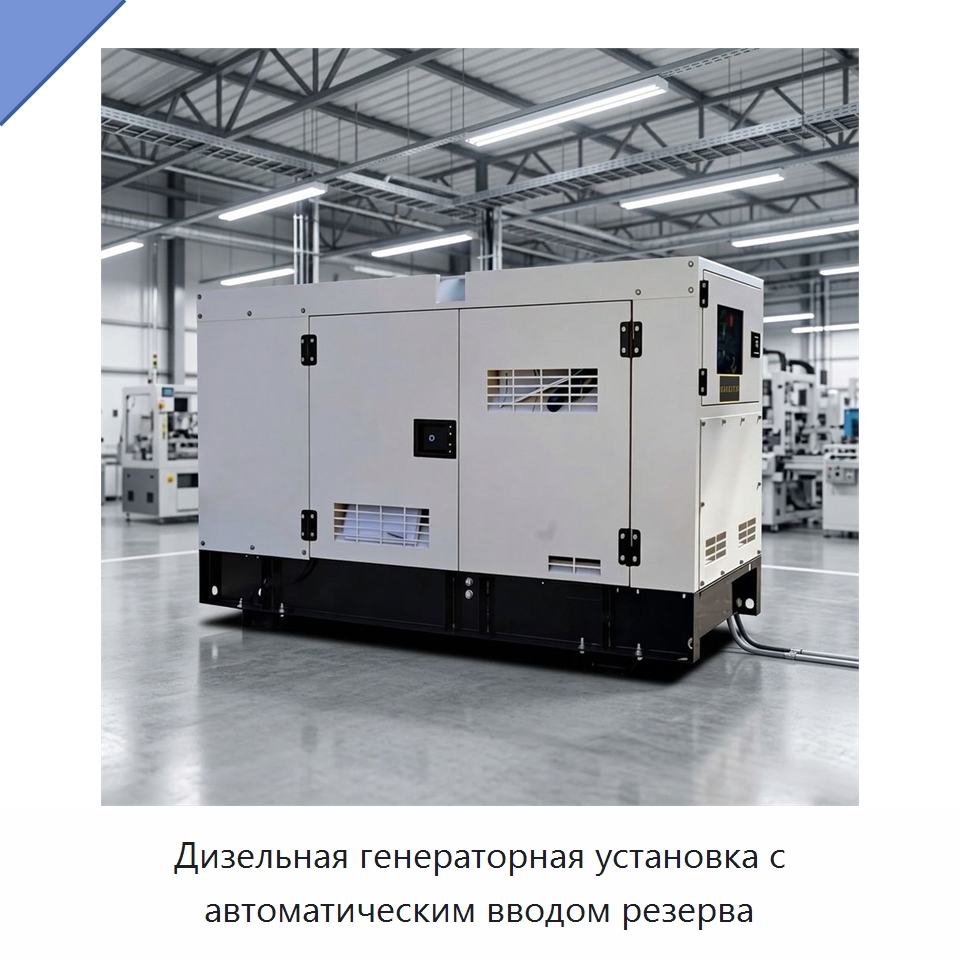 Дизельная генераторная установка с автоматическим вводом резерва — Дизельные генераторы
