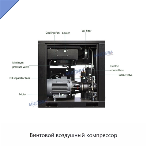 Винтовой воздушный компрессор