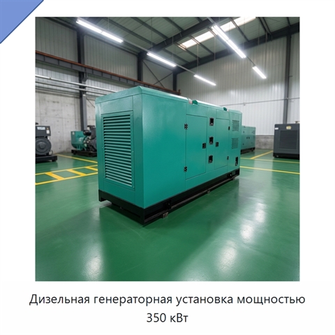 Дизельная генераторная установка мощностью 350 кВт