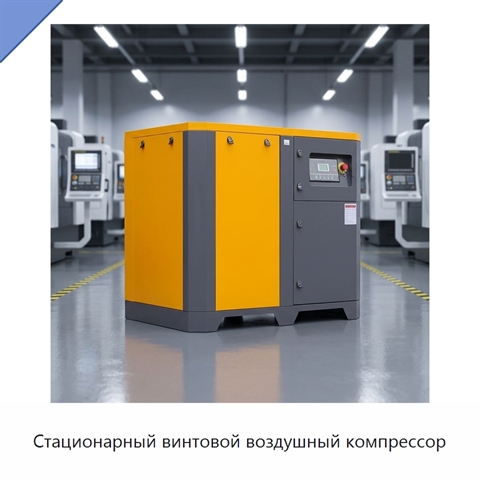 Стационарный винтовой воздушный компрессор