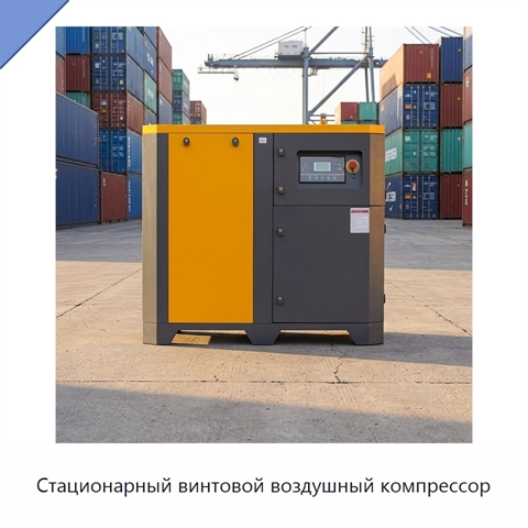 Стационарный винтовой воздушный компрессор