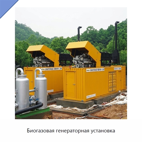 Биогазовая генераторная установка