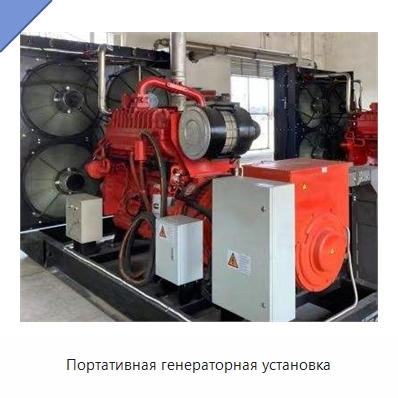 Портативная генераторная установка