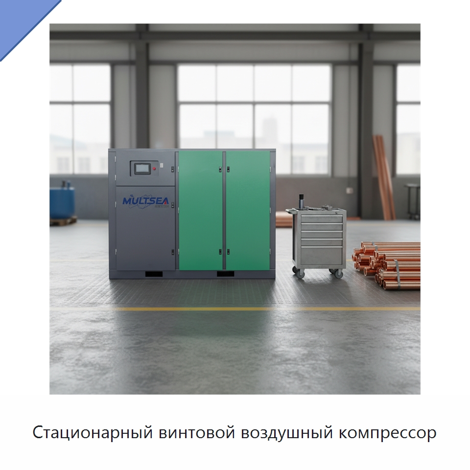Стационарный винтовой воздушный компрессор — Промышленные компрессоры