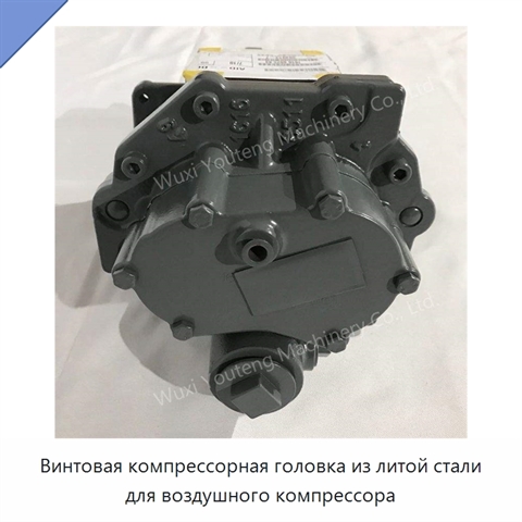 Винтовая компрессорная головка из литой стали для воздушного компрессора