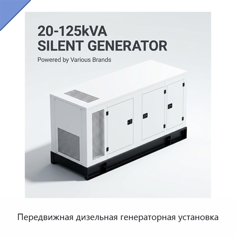Передвижная дизельная генераторная установка