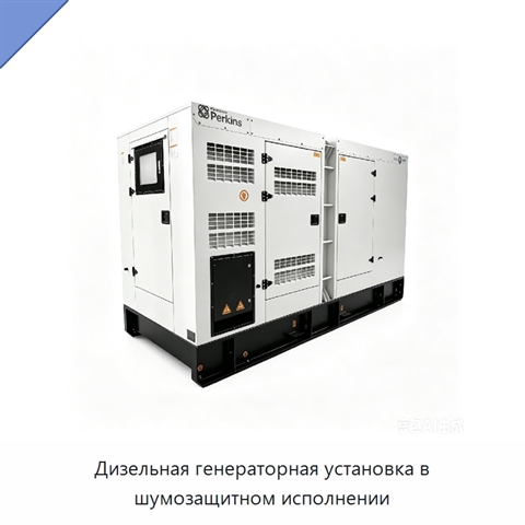 Дизельная генераторная установка в шумозащитном исполнении