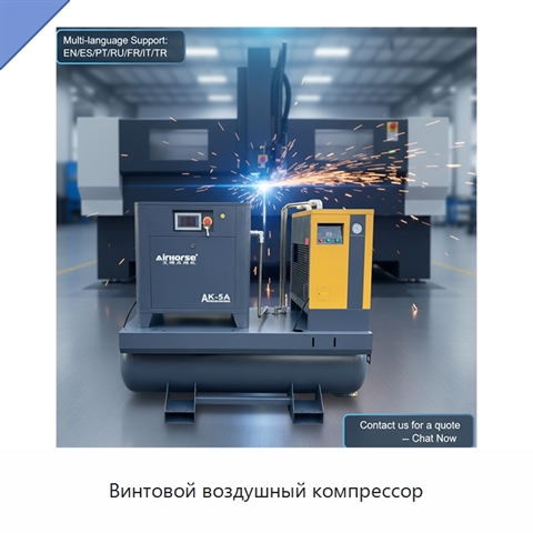 Винтовой воздушный компрессор