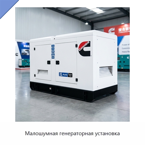 Малошумная генераторная установка